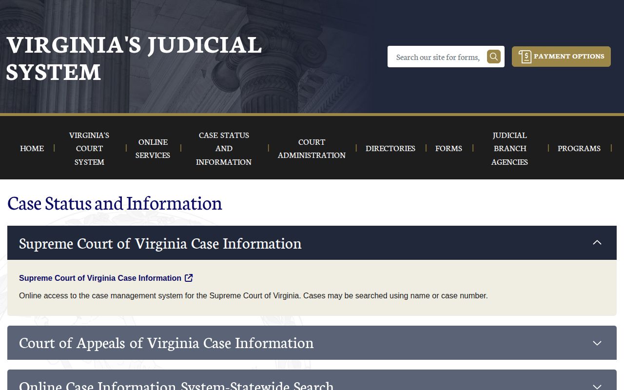 Virginia court records for Mathews County inmate release verification